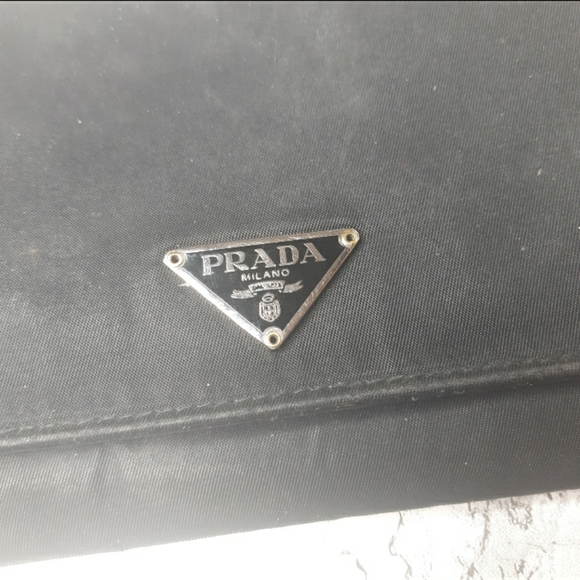 Prada long wallet / Woc with added chain nero - Picture 6 of 9